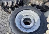 Mitas 340/85R28 en 340/85R 38 op verstelbare velgen