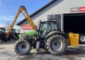 Deutz TTV 610 met Herder maaiarm